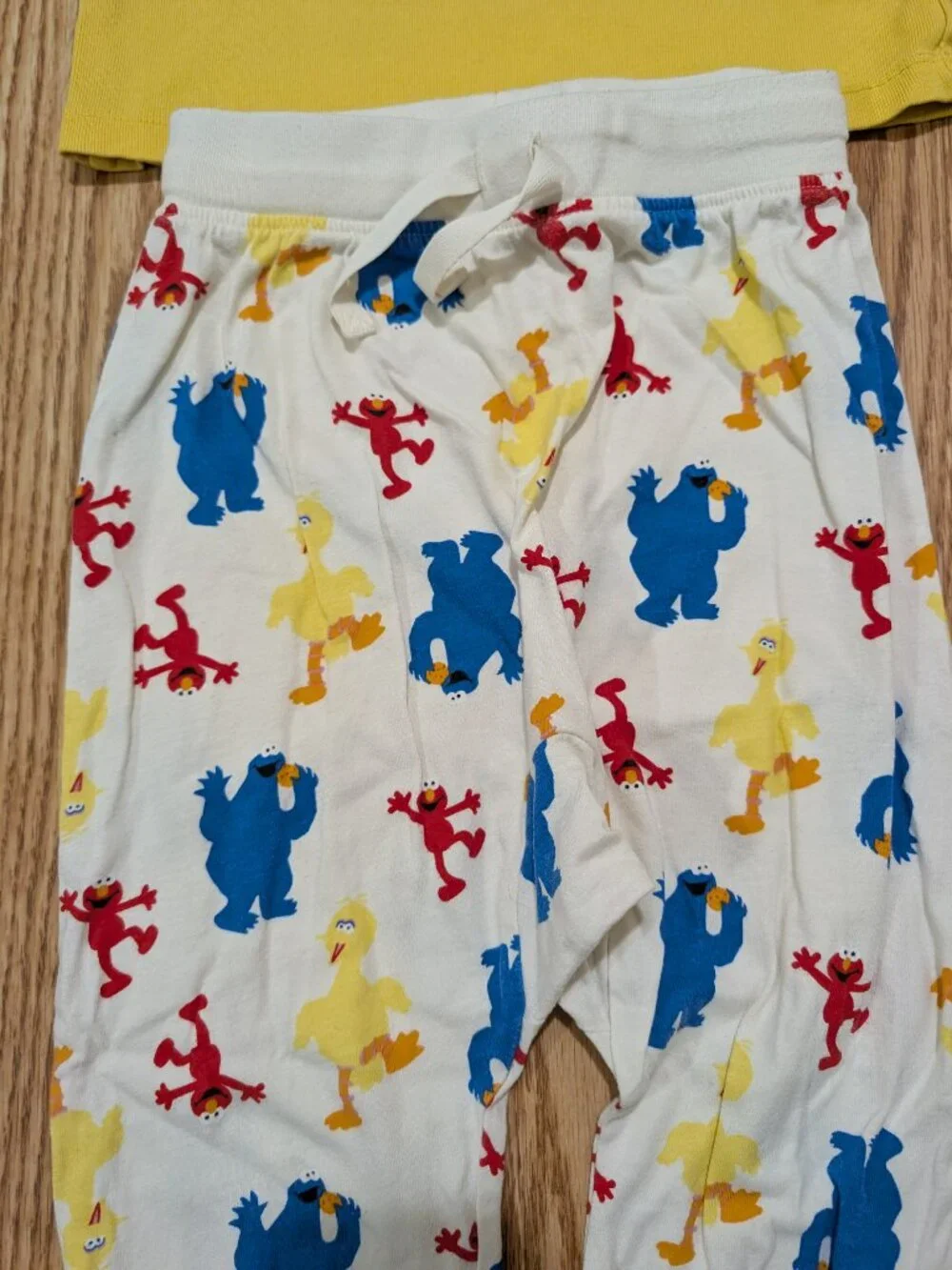 Hanna Andersson Sesame Street joggers Elmo Big Bird Cookie Monster Kidcore 5T